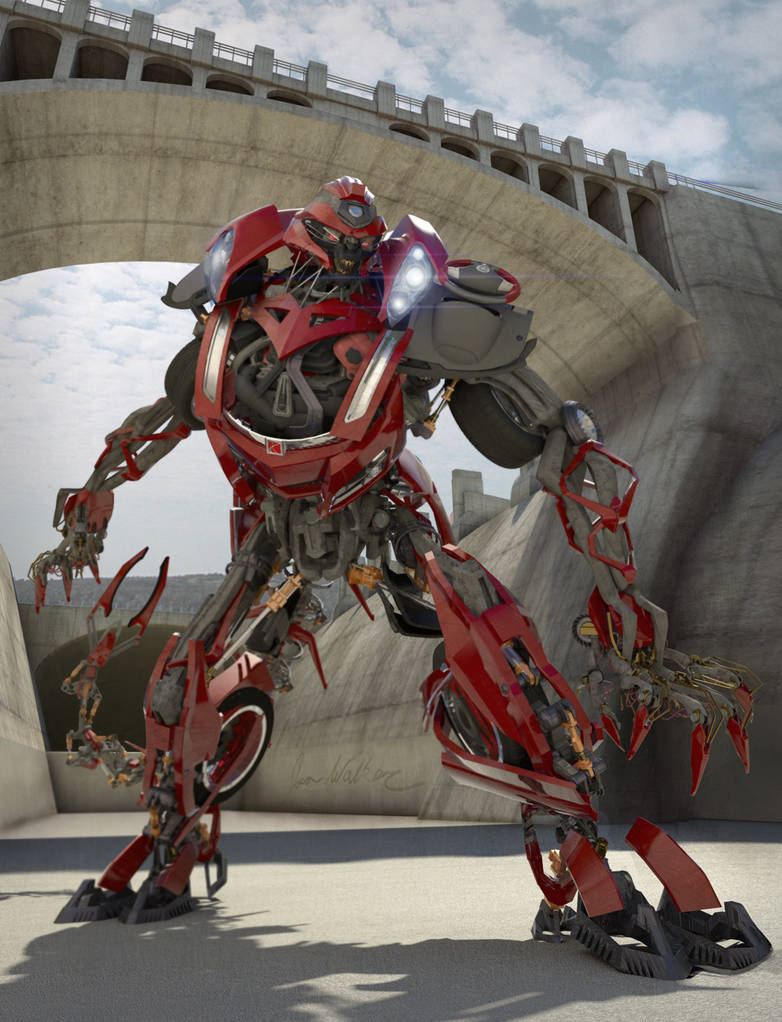 Transformer Render by studentsofcogswell on DeviantArt