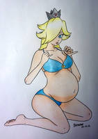Rosalina Pin-up by Marrazan Colored