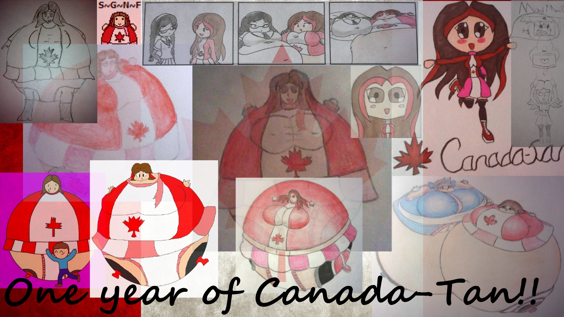 Canada-Tan Collage