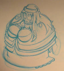 Seasonal Balloons: Fuyu-Tan inflated Chibi (WIP)