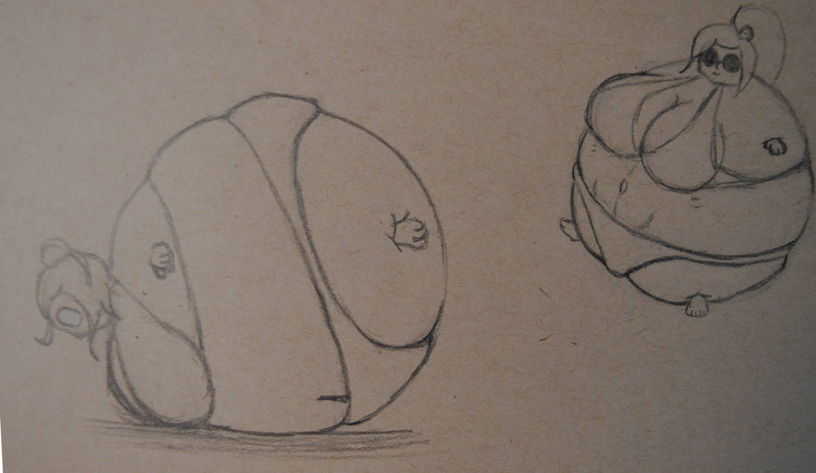 Macro Inflation Deviantart Two more inflation sketches by AnomalousAntarctican on DeviantArt
