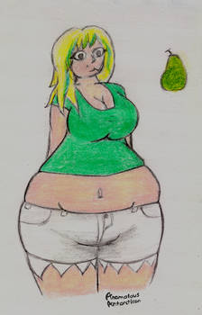Pear-Shaped Eve Sketch