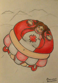 Classic Canada-Tan Chibi Blimp