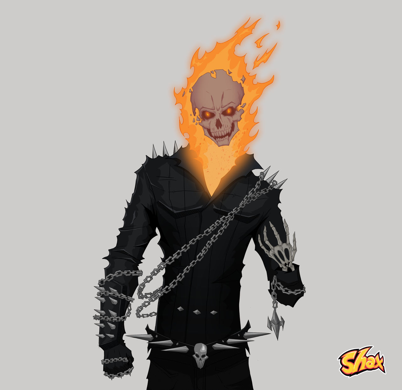 Ghost Rider by ItsShaxArt on DeviantArt