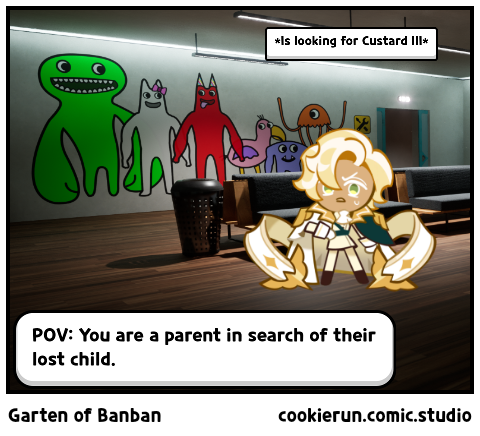 Garten of Banban but cartoon part two - Comic Studio
