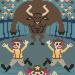 Pixel Challenge: Rodeo Clown Massacre