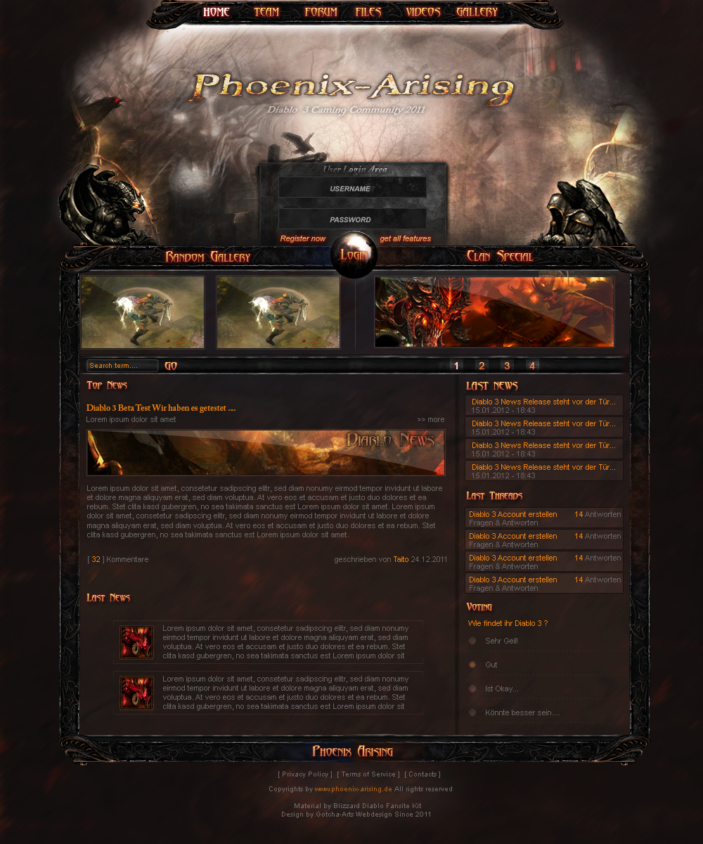 Diablo 3 Fansite