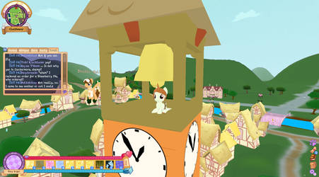 clocktower in ponydale screenshot