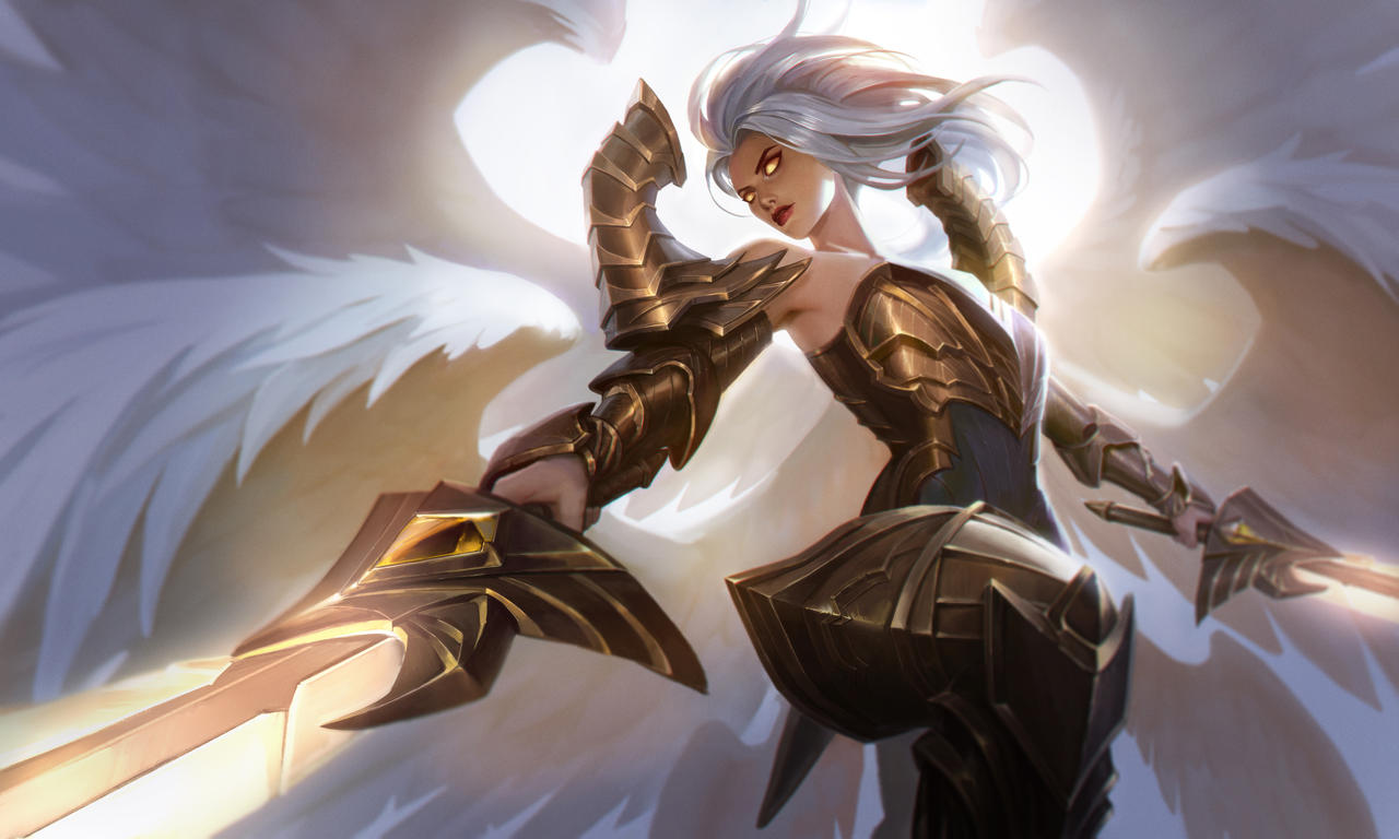 KayleLeague of Legends Fanart by macemaxxx on DeviantArt