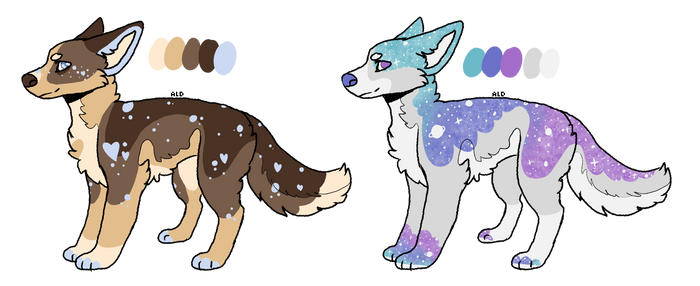 Canine Designs - FOR SALE/AUCTION - 1/2 OPEN