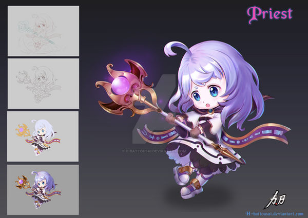 Chibi Priest by H-Battousai on DeviantArt