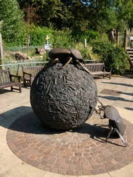 Dung Beetle Statue