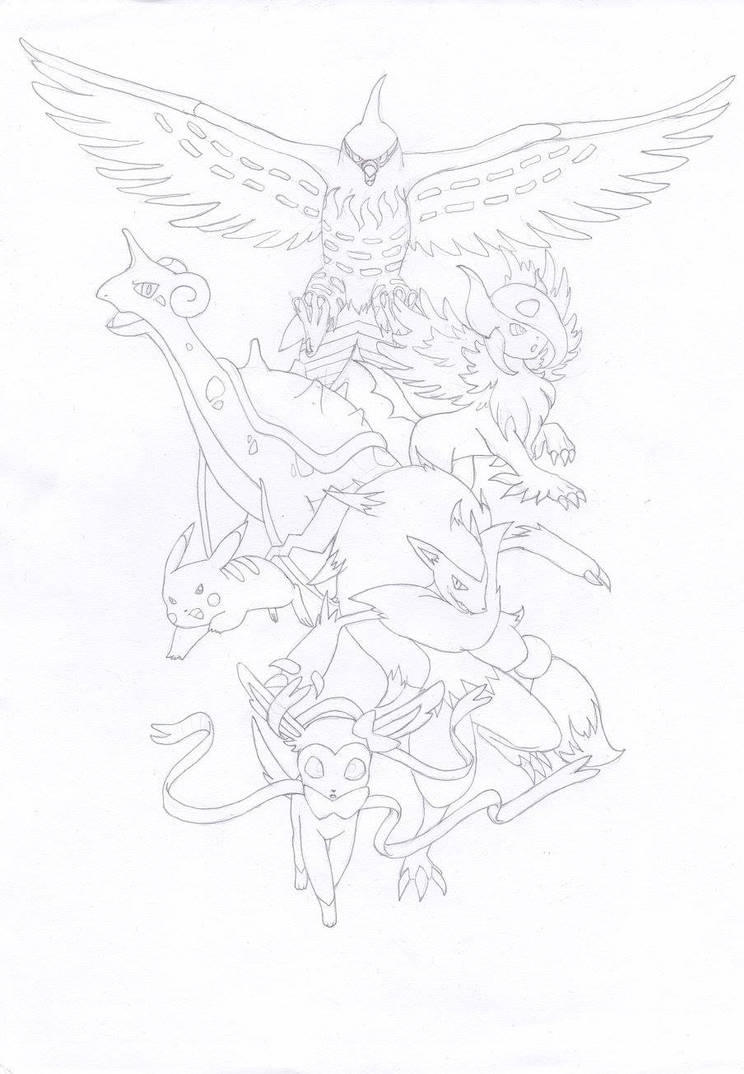 Pokemon Final Dream Team Tattoo by RikaAkira on DeviantArt