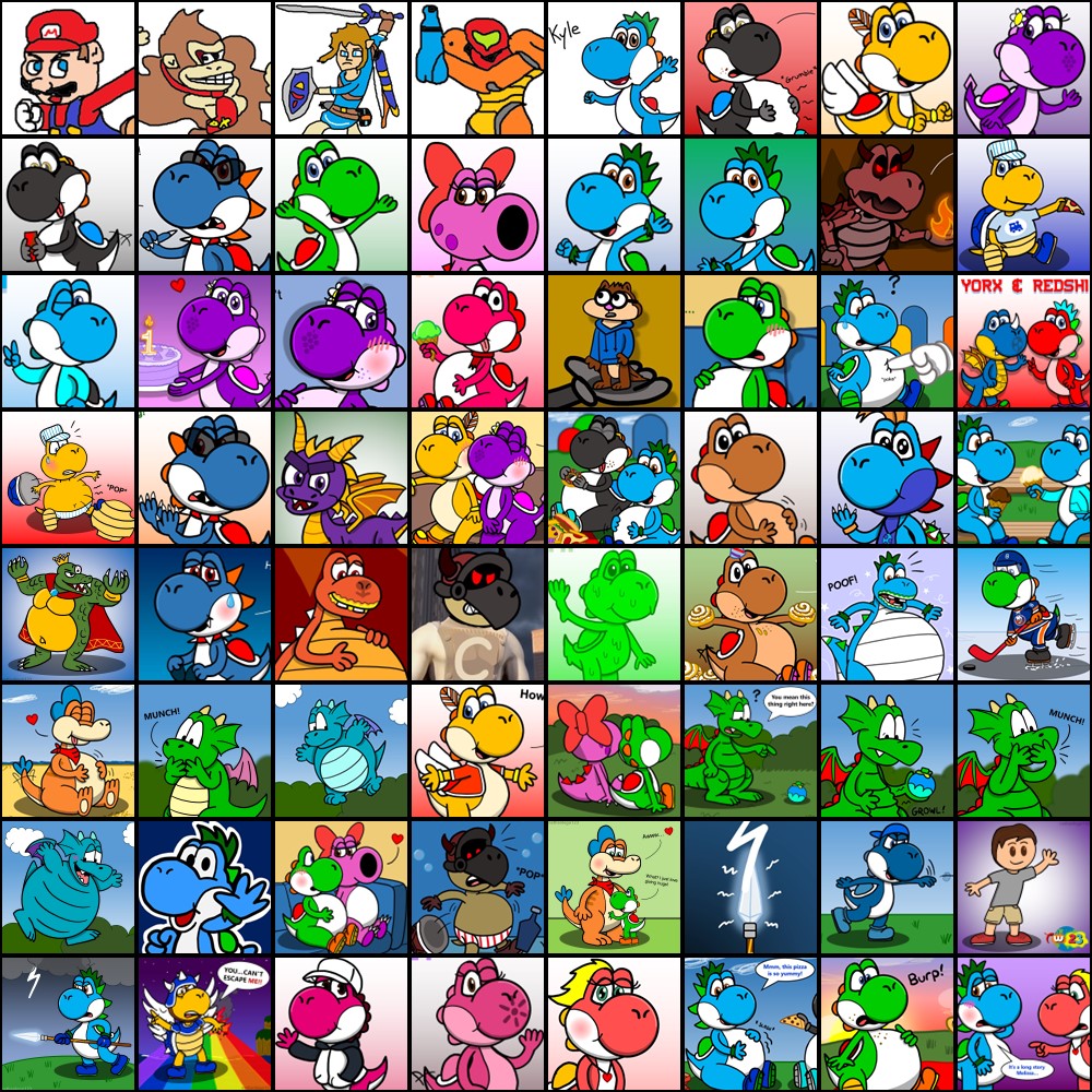 64 Deviantart 64 Squares for 64 Deviations by nathanlego123 on DeviantArt