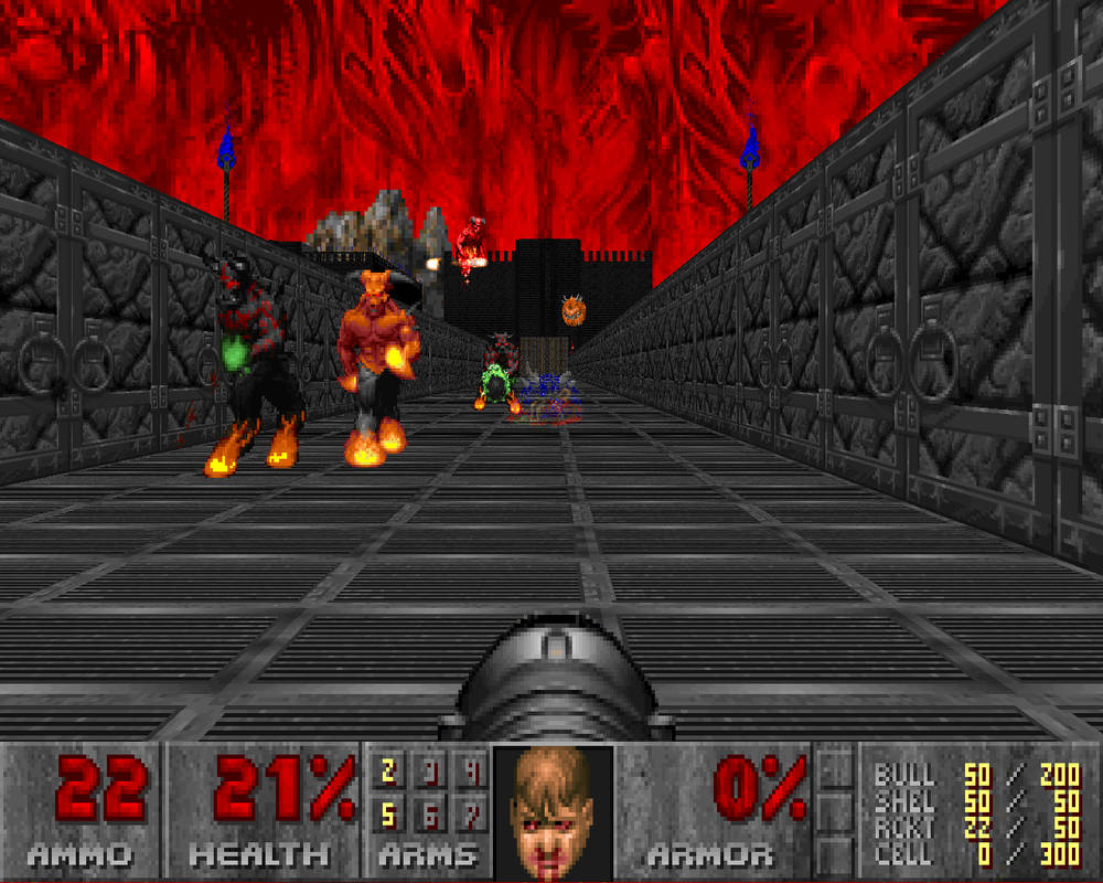 Doom Screen Frame More Doom screen shots XD by YuraofthehairFan on DeviantArt