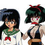 Kagome and Yura