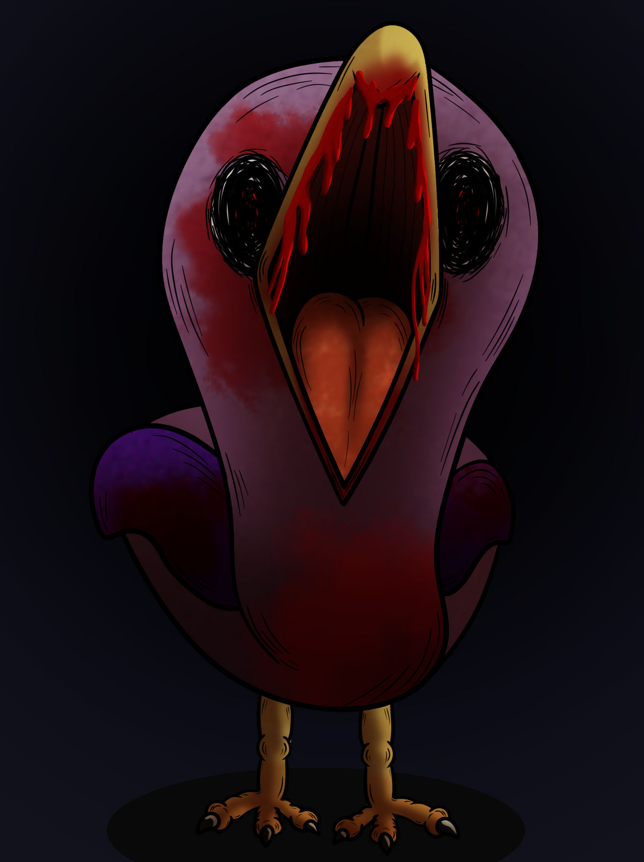 A drawing I did of opila bird from reincarnated : r/gartenofbanban