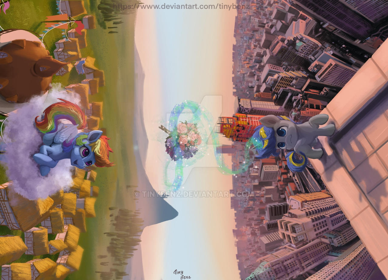 Two different world by TinyBenz on DeviantArt