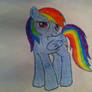 Rainbow Dash Drawing: Paper and Pencil