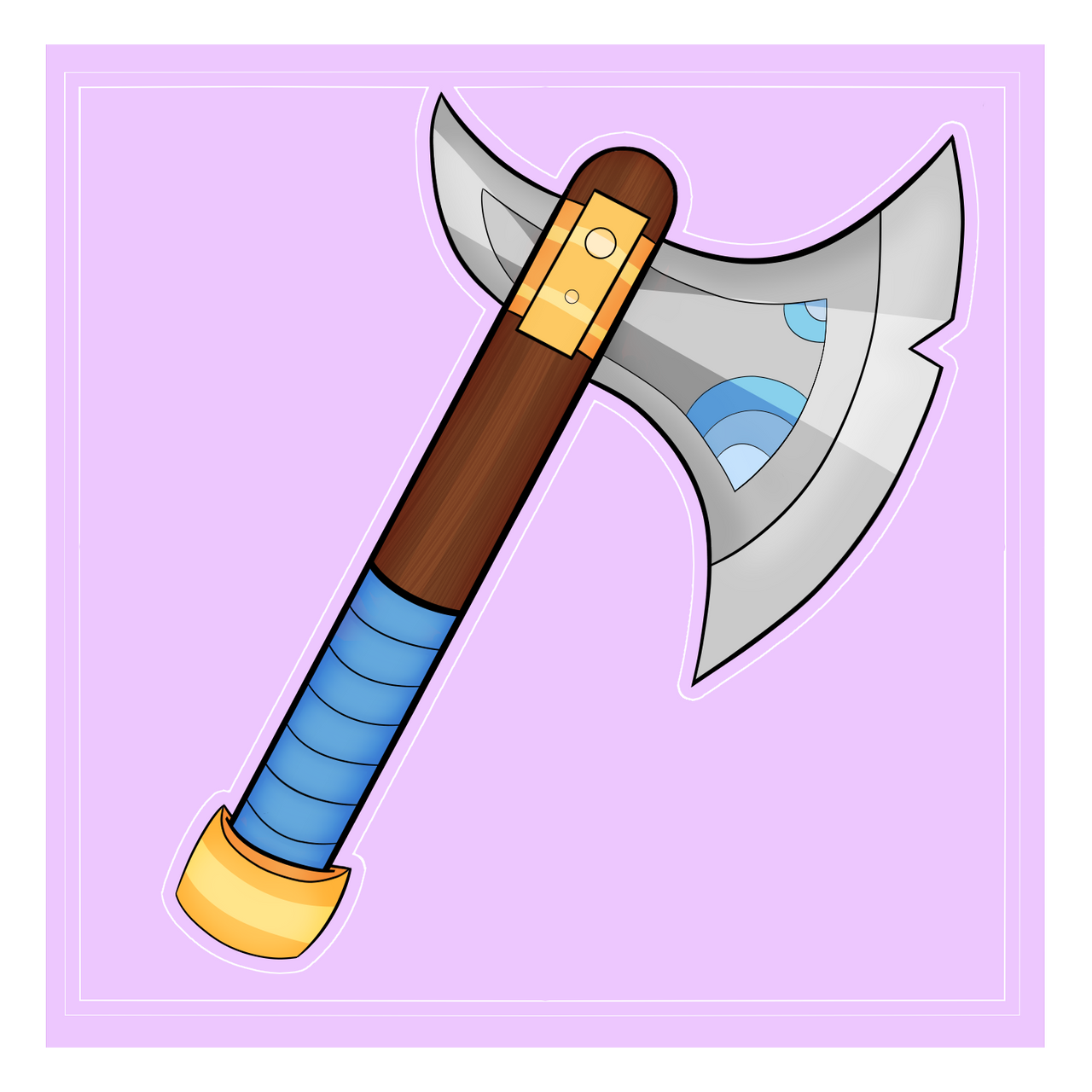 Battle Axe by Pinka13 on DeviantArt