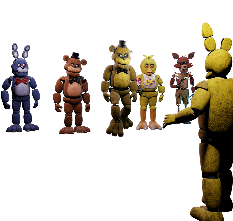 We Are Done Playing This Game Yellow Rabbit (1/2) by GlamrockBonnie117 ...