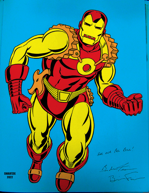 Man Comic Design Original Iron Man Comic