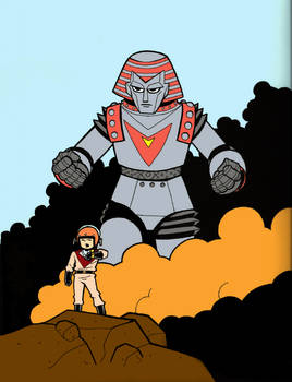 Joel Carroll's Johnny Sokko Pic (Colored)