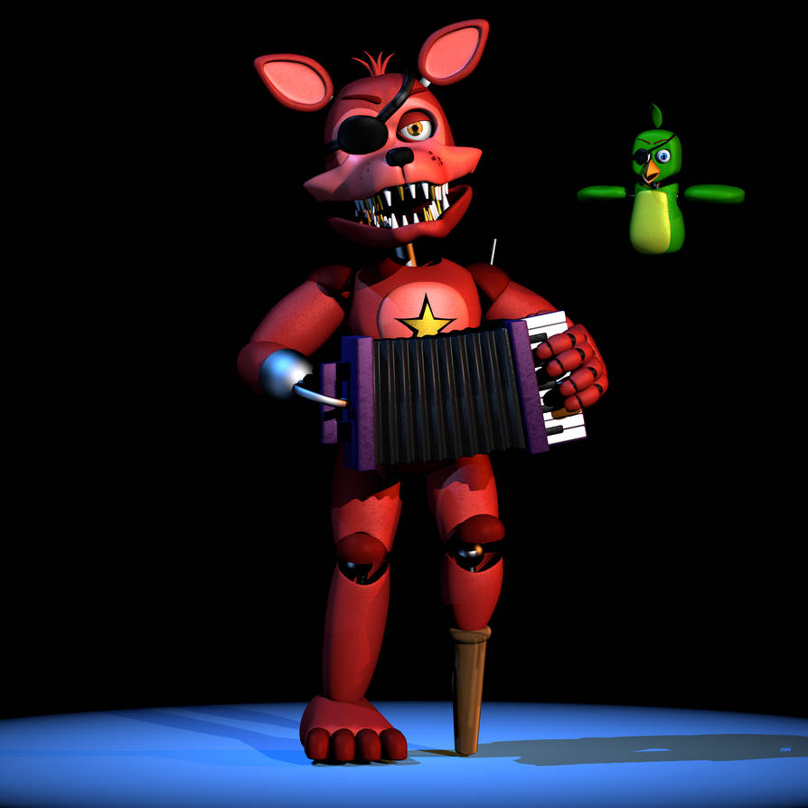 (Blender) Rockstar foxy in the extras by Shadowof1987 on DeviantArt