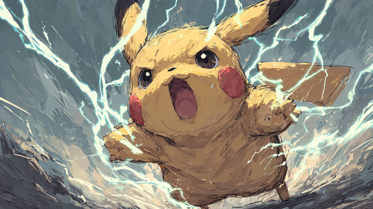 Pikachu by Stellastria on DeviantArt
