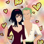 Robin and Zoro