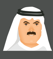 Vector based on picture of Abdul Aziz Al Ghurair