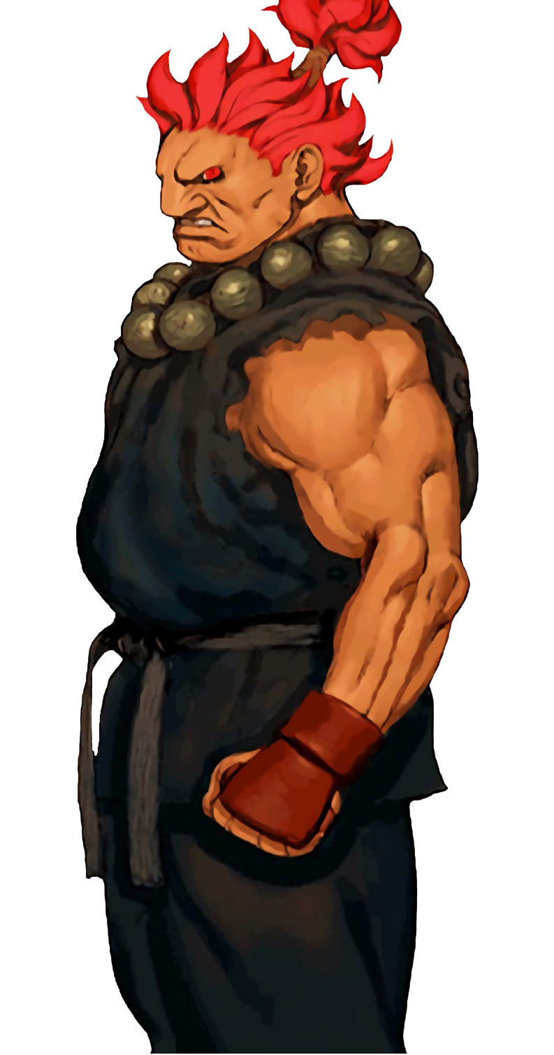 Akuma Redraw (Street Fighter Alpha: The Animation) by Babushkakoi on  Newgrounds