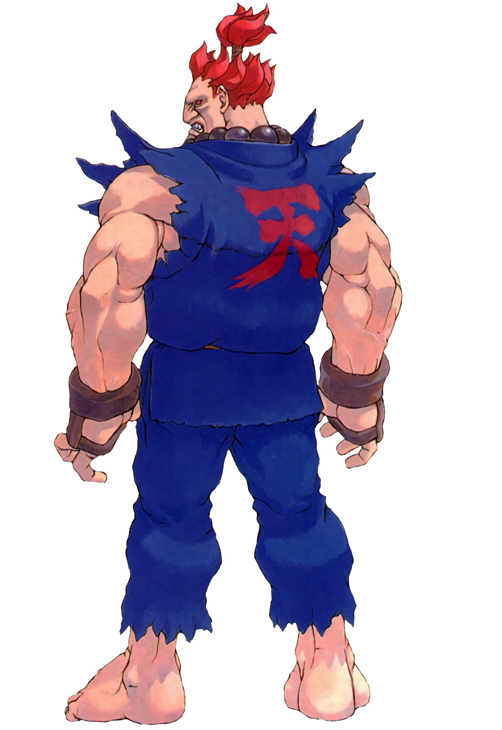 Akuma Redraw (Street Fighter Alpha: The Animation) by Babushkakoi on  Newgrounds