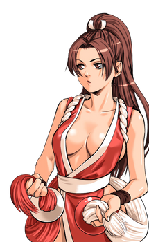 KOF NeoWave Mai Shiranui render