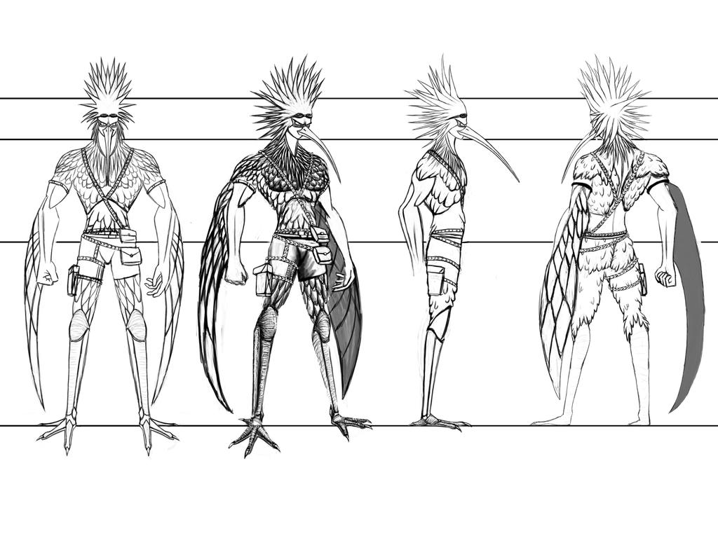 Turn anthro engineer - Chara Design by STUVash on DeviantArt