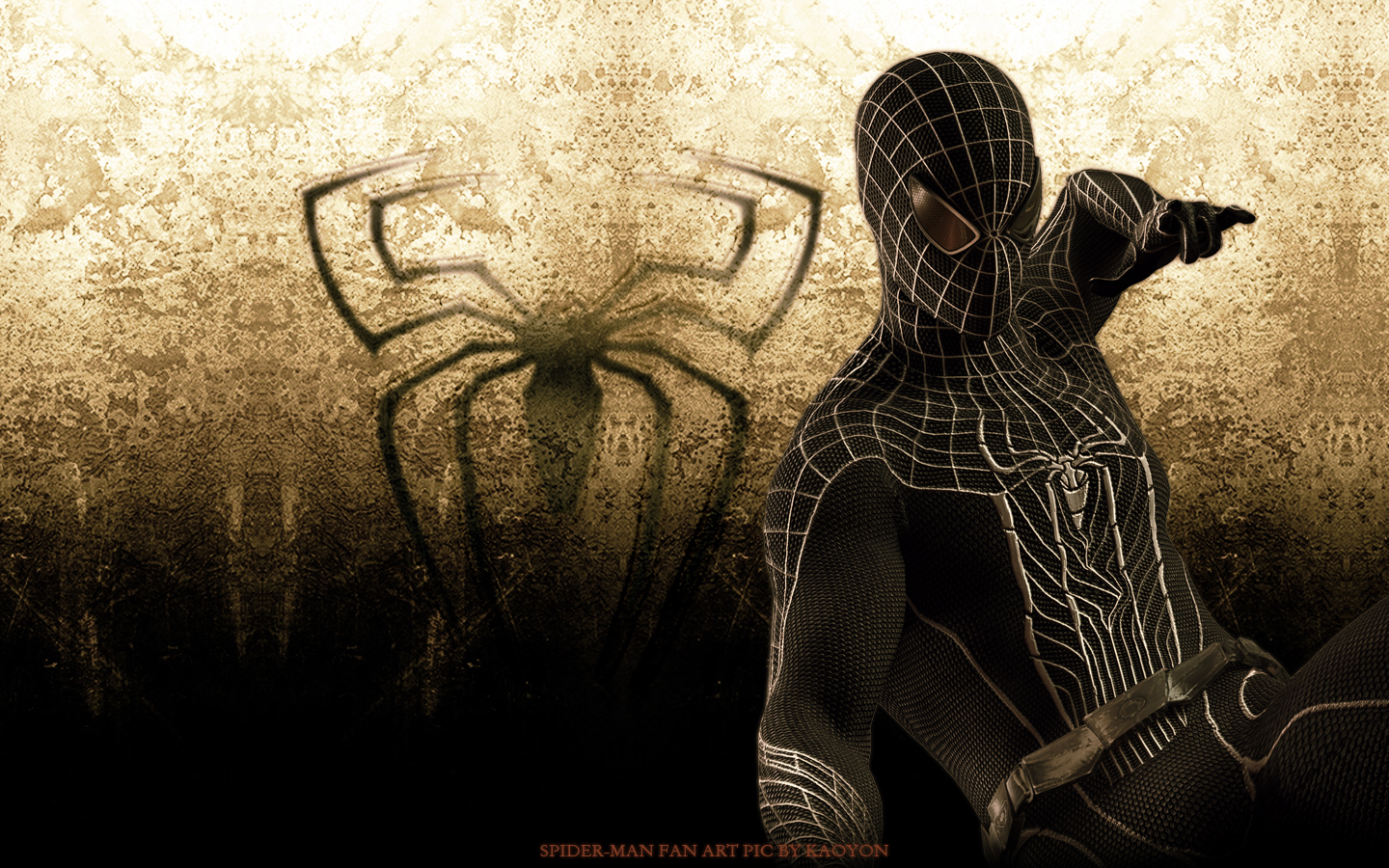 spider man fan art wallpaper