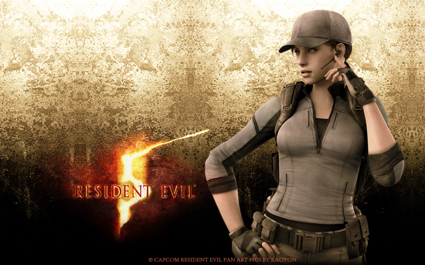 Download Jill Valentine In Action Wallpaper