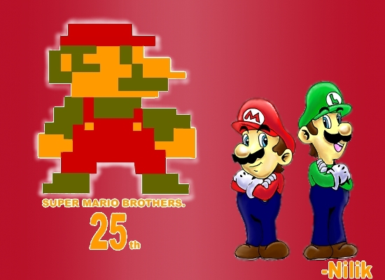 Super mario brothers 25th.