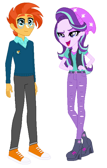 MLP Equestria Girls Sunburst and Starlight