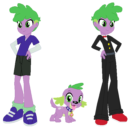 My Little Pony Equestria Girls Human Spike by OwletBrigthness on