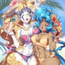 Art Book: Gold Digger Swimsuit!
