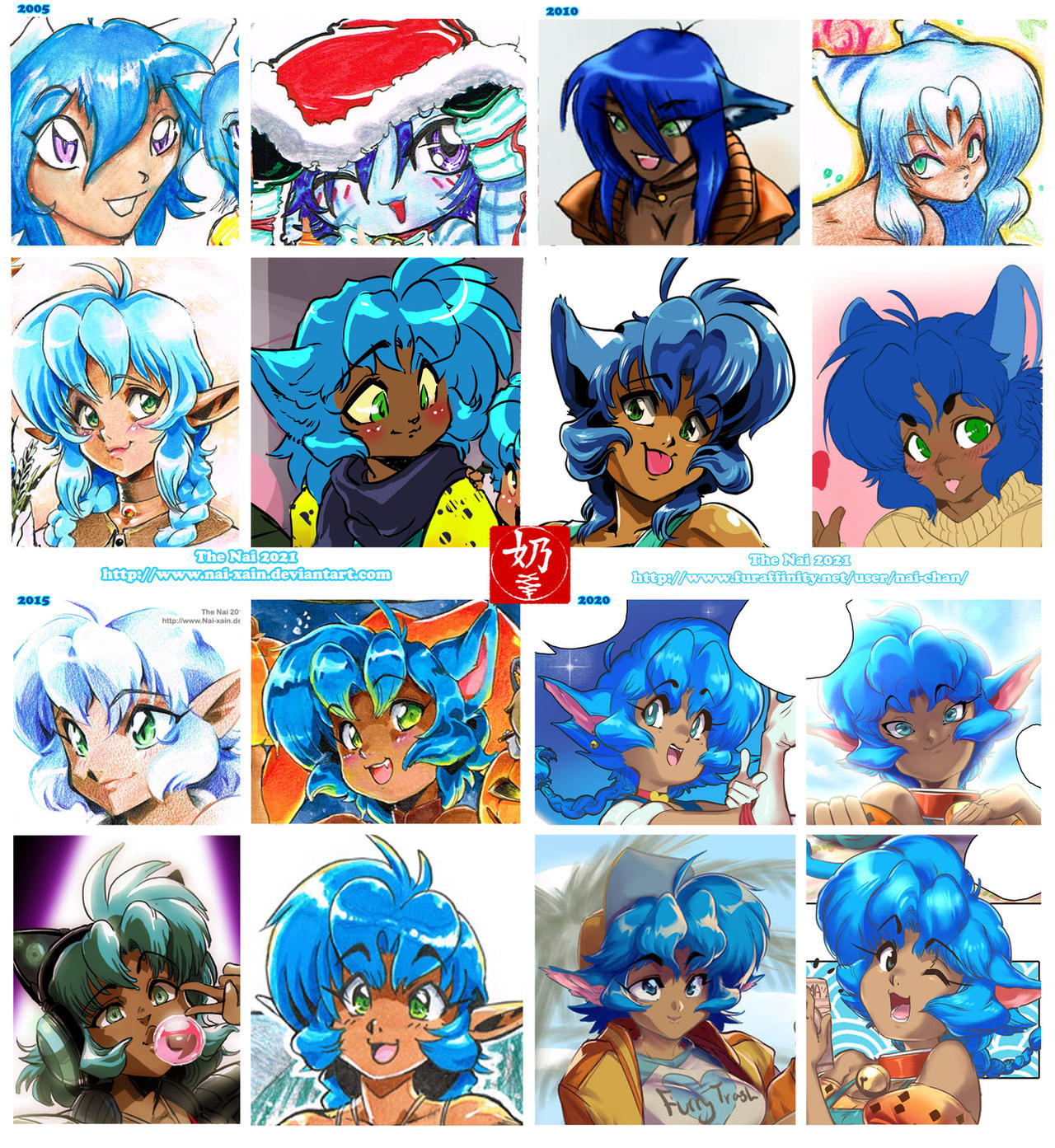 Nai Art: OC Collage