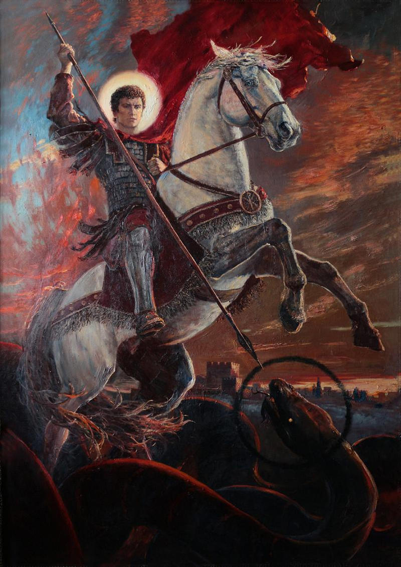 George the Victorious. 2014 by Vladimir-Kireev on DeviantArt