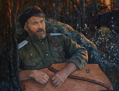 Byl. Portrait of Evgeny Buntov.