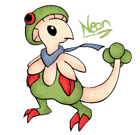 Neon The Breloom- New Pokesona