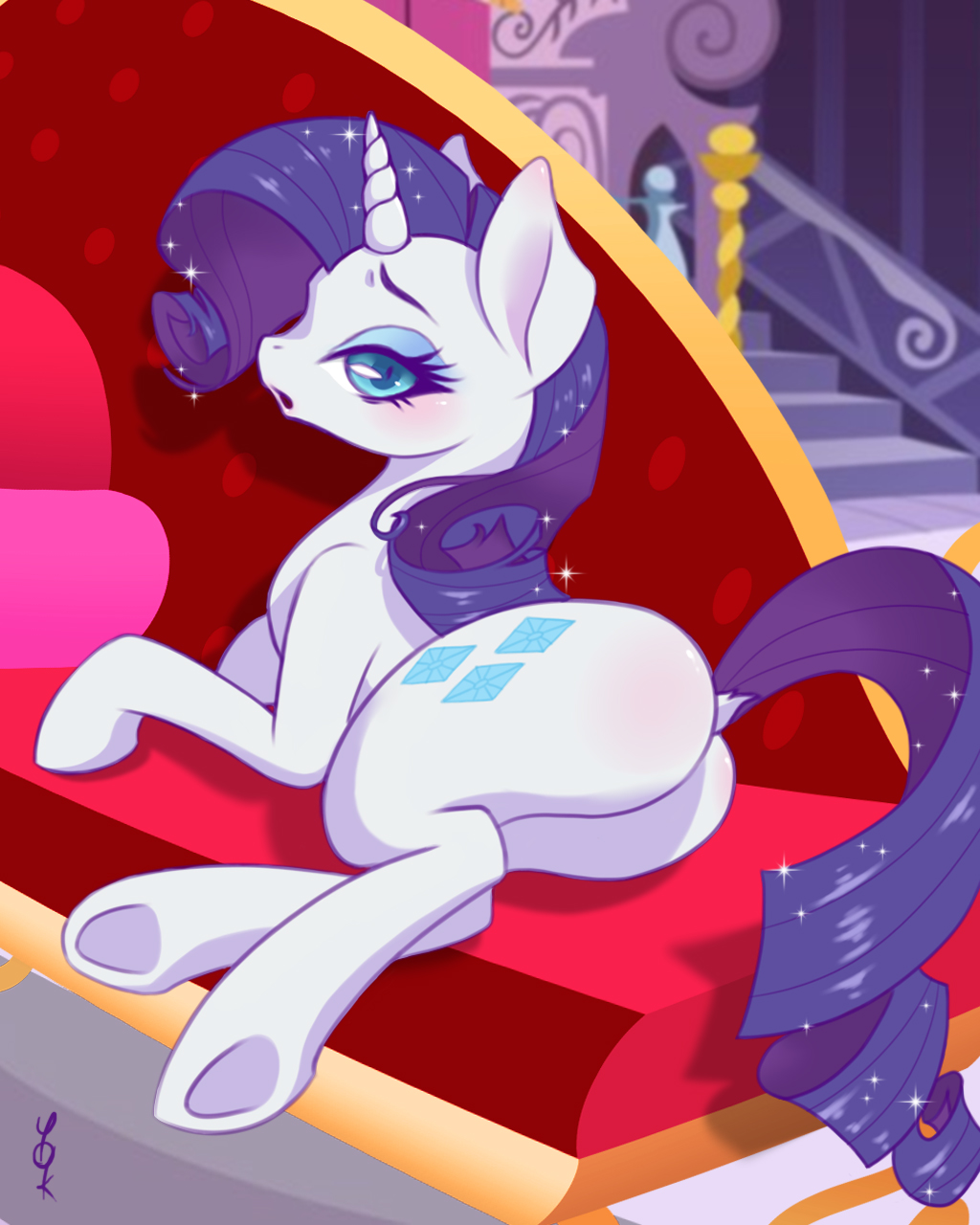 Sexy Rarity on seat