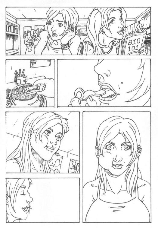 Berry Girl Comic Inks Page 1 By Jetpants On Deviantart Berry Girl Comic Inks Page 1 By Jetpants On Deviantart