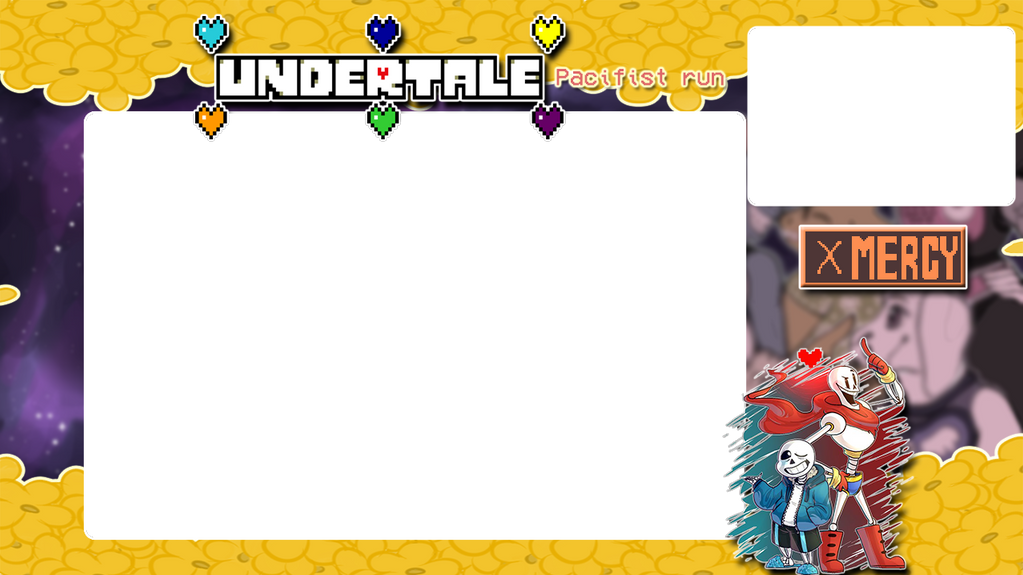 Layout Undertale for my Let'sPlay by IsaaVaporeon on DeviantArt