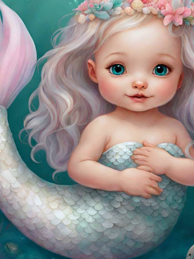 Diviantart Little Tiny little mermaid by HerVintageSoul on DeviantArt