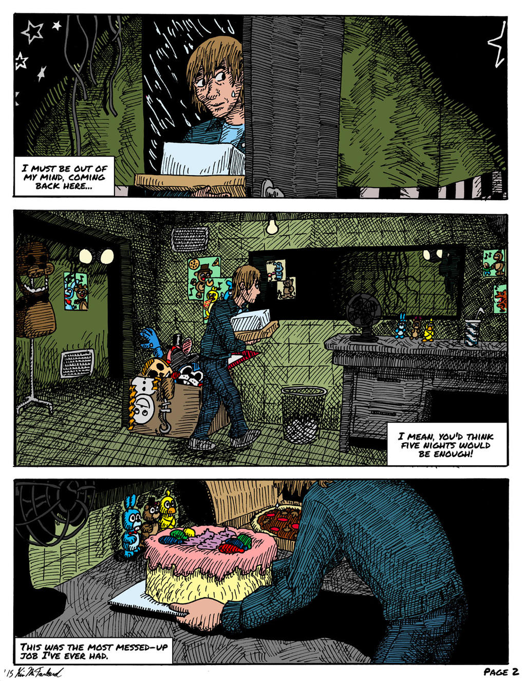 FNAF: Requiem with a Birthday Cake, page 2